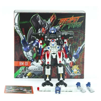 Dr Wu & MechanicToy  Beast Wars BM-01 BM01 APE COMMANDER OP Action Figure toy - Image 1 of 4