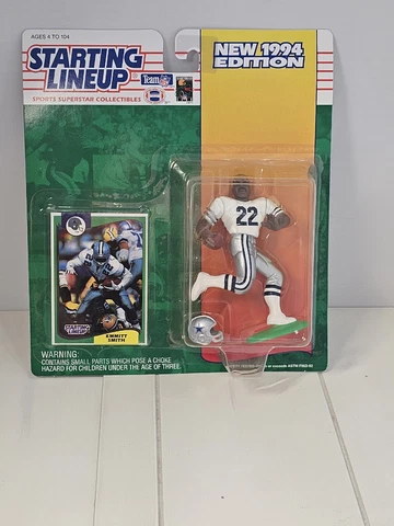 Vintage 1994 Emmitt Smith Starting Lineup Collectible Figurine-NFL-Cowboys-Kenne Cover
