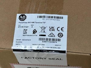 2711R-T10T 2022 SER A NEU Allen-Bradley Panelview 800 10,4 Zoll HMI TERMINAL - Bild 1 von 6