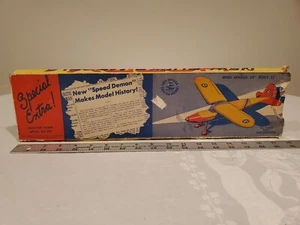 WW2 Vintage Speed Demon #15 balsa wood plane Hobby Model - Picture 1 of 12