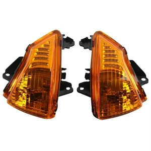 Fit For Kawasaki ER-6N ER-6F 2009-2011 Turn Indicator Signal Lens Shell Orange - Picture 1 of 2