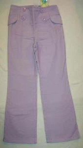 NWT girls 9 Gymboree EUROPEAN HOLIDAY lavender corduroy pants sailor purple htf - Picture 1 of 3