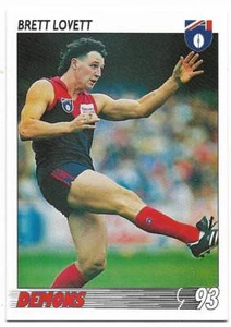 1993 Select Base Card (73) Brett LOVETT Melbourne - Picture 1 of 1