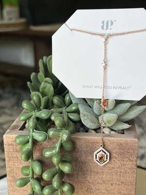 Bomb Party Necklace RBP5495 Bold Attitude Watermelon Tourmaline - Image 1 of 3