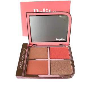 Polite Society Go Flush Yourself Rouge & Highlight Gesichtspalette 12g/0,44 oz NEU - Bild 1 von 8