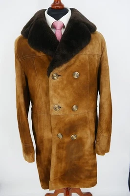 Canda Herbst Winter Lammfell Lederjacke Gr.50 100% Leder Akzeptabler Zustand - Bild 1 von 4