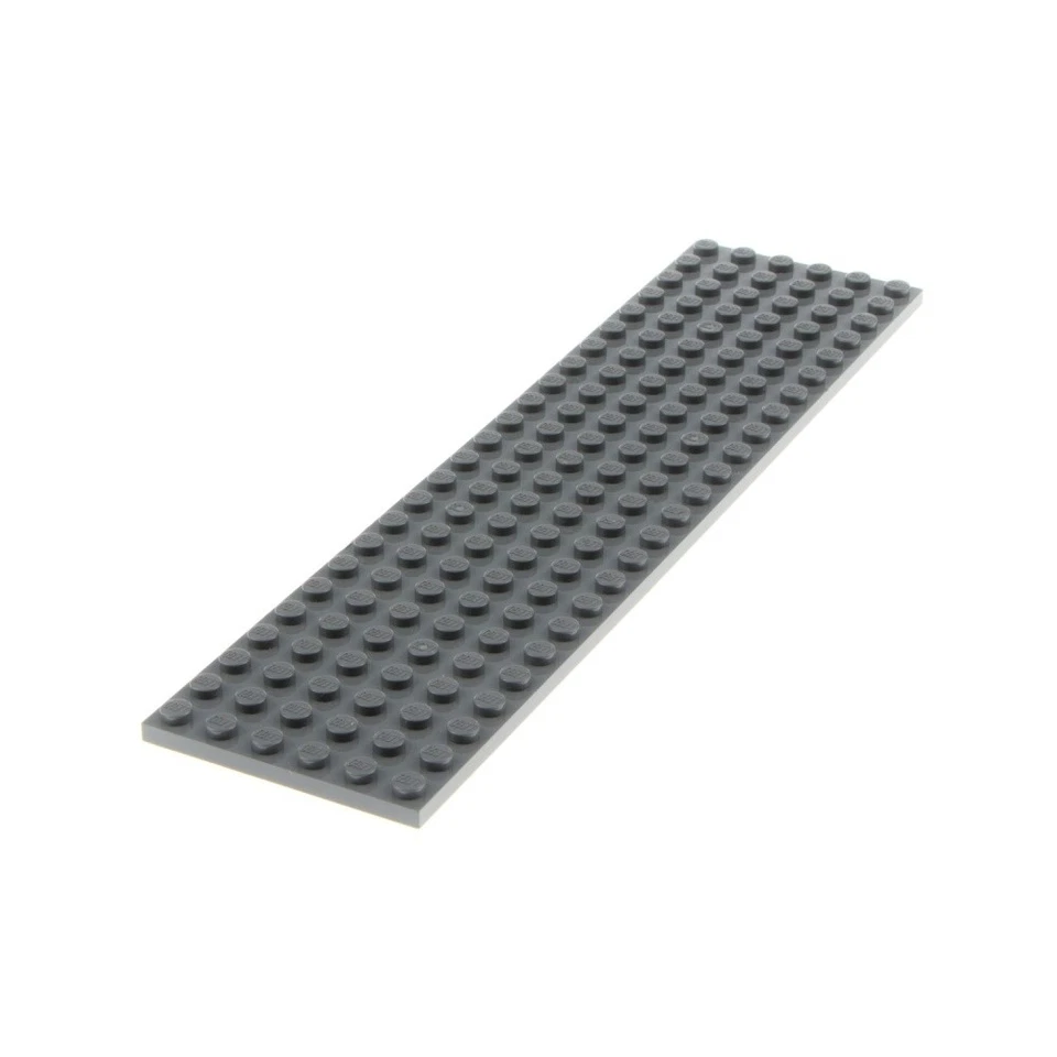 1x Lego Zug Bau Platte 6x24 neu-dunkel grau Eisenbahn 6039174 6146910 3026 - Bild 1 von 1