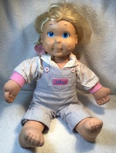 1986 Hasbro Playskool My Buddy Kid Sister Doll Blonde Hair Blue Eyes Damaged - Picture 1 of 5