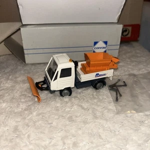 Conrad 5068 MULTICAR SNOW PLOUGH & GRITTER  (380) 1.50 Scale Rare Excellent Con - Picture 1 of 9