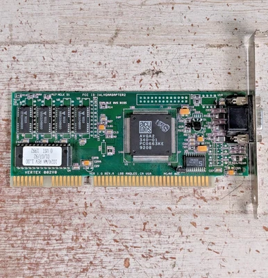 Vertex 002V0 Acumos AVGA2 16-Bit ISA Video Graphics Card VGA IWLVGAADAPTER2 PC - Image 1 of 4