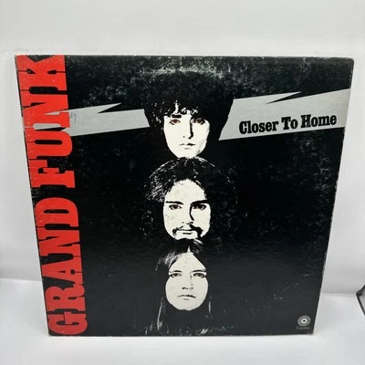 GRAND FUNK RAILROAD Closer To Home (1970 Vinyl, LP) Foto 1 de 4