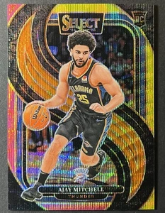2024-25 Panini Select Premier Level Ajay Mitchell #194 Multi Wave Prizm/20 (RC) - Imagen 1 de 3