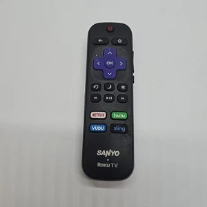 Telecomando di ricambio per TV Sanyo ROKU con NETFLIX HULU Sling Vudu - Foto 1 di 10