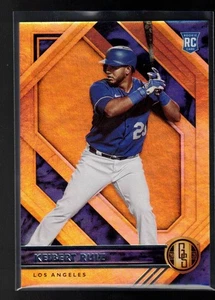 2021 Keibert Ruiz Panini Chronicles Gold Standard RC #6 Los Angeles Dodgers - Picture 1 of 2