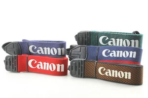 5Sets [N MINT+] Canon Strap green brown red For Film Camera AE1 A1 F1 From JAPAN - Picture 1 of 8