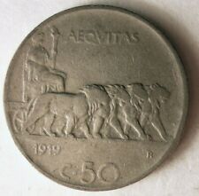 1919 Włochy 50 Centesimi - Przypomniany - Bardzo rzadki Premium Vintage Bin #2
