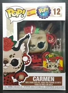 Funko Pop + Protector! Around the World #12 Carmen (Spanien) *Neuwertig* (Funko Shop) - Bild 1 von 12