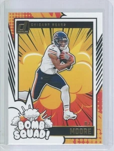 2024 Panini Donruss Football DJ Moore #23 "BOMB SQUAD" Insert - Bild 1 von 2