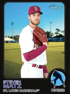 [DIGITAL CARD] Topps Bunt - Steven Matz - Heritage 22 S2 - Black Base - Picture 1 of 1