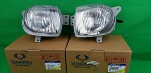 GENUINE SSANGYONG MUSSO SUV FOG LIGHT LAMP + BULB + WIRING ASSY SET (LH & RH) - Bild 1 von 5