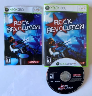 Rock Revolution 2008 Microsoft Xbox 360 Game CIB tested & working - Image 1 of 4