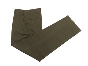 Vintage USMC Alpha Green Pants 29 Regular US Marine Wool Dress Military Uniform - Picture 1 of 6