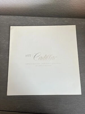 Оригинальный 1977 Cadillac Fleetwood линия большой размер продажи брошюра DeVille лимузин - Изображение 1 из 4