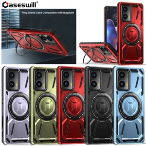 For Motorola Moto G Stylus Power 2024 Shockproof Magnetic Ring Stand Case Cover - Zdjęcie 1 z 22