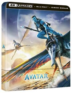 Avatar. La via dell'acqua 4K UHD (2023) 3 Blu Ray + Ocard steelbook pre-order