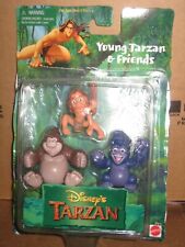 Disney's Tarzan Young Tarzan & Friends Terk Mungo 1999 new in package