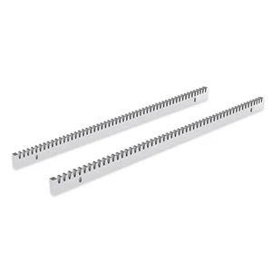 Galvanized Steel Gear Rack 1.64ft 8mm Thickness 2 Pieces Total 3.28ft Hardware - Picture 1 of 7