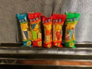 Pez Simpsons Set of 5, Mint in Bags - Picture 1 of 4