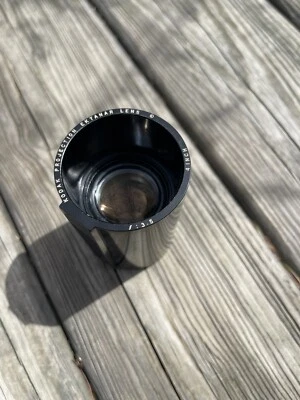 Kodak Slide Projector Projection Ektanar Lens 4 Inch F3.5 Vintage Black Fixed - Image 1 of 3