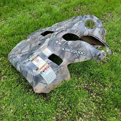 2016 SUZUKI KING QUAD 500 FRONT FENDER CAMO 53111-31GC3-PHW 53111-31G41-PHW - Image 1 of 4