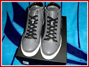 ALESSANDRO DELL'ACQUA ๐ฎ๐น SNEAKERS ALTE MADE IN ITALY UOMO 12 US/46 EUR. GRIGIO - Foto 1 di 12