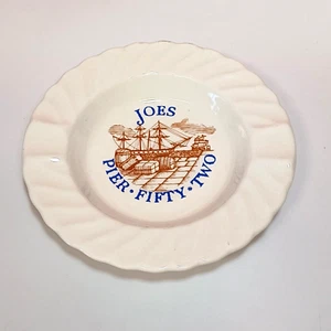 Posacenere ceramica vintage JOE'S PIER FIFTY TWO ristorante New York City - Foto 1 di 6