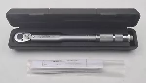 NEW - UNIOR 615486 264 Slipper Torque Wrench 5-110 Nm 3/8" Socket Tool - Picture 1 of 15