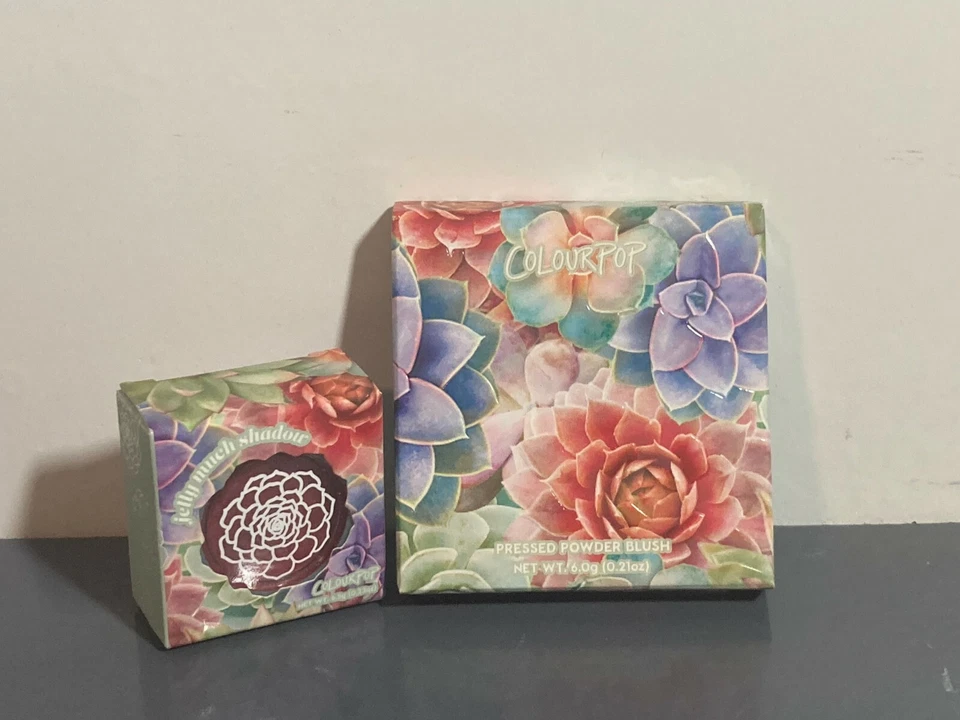 COLOURPOP Pressed Powder Blush Whole Nine Yards + Jelly much shadow desert days - Image 1 of 1