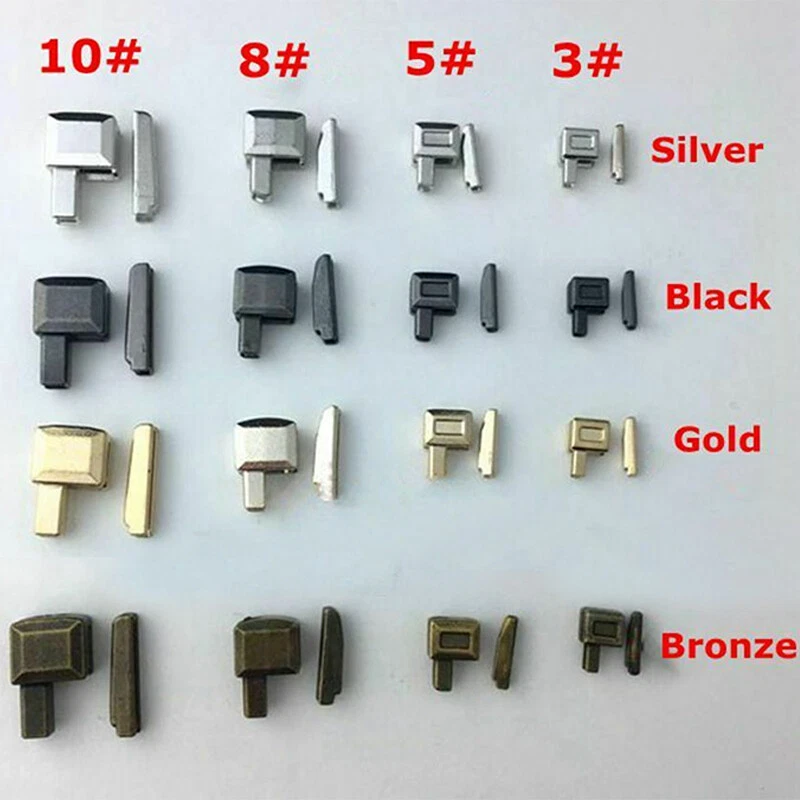5Sets Metal Zipper Repair Stopper Open End Sewing Handcraft Tailor Tool NEW - Image 1 of 4