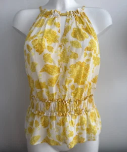 M&S Floral Halter Neck Cami Top Size 12 - Picture 1 of 7