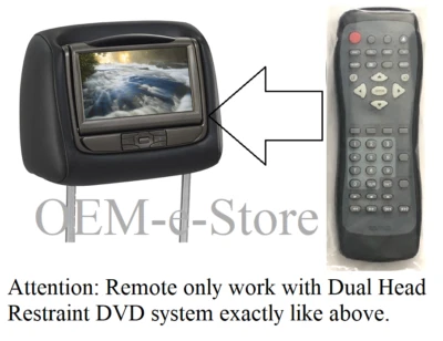 2013-2015 Nissan Armada Pathfinder Quest Murano DVD Entertainment Remote Control - Image 1 of 2