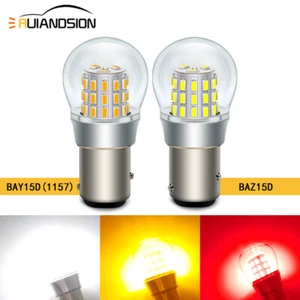 2X 1157 BAY15D P21/5W LED Feux arrière de stationnement Double faisceau 10-30V - Bild 1 von 25