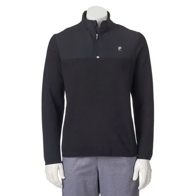New Fila Sport Men's Big & Tall Colorblock 1/4-Zip Fleece Pullover MSRP $60 - Image 1 of 2