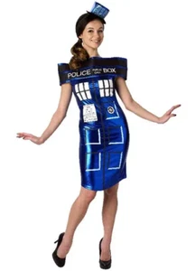 Ladies Doctor Who Tardis Dress - Picture 1 of 2