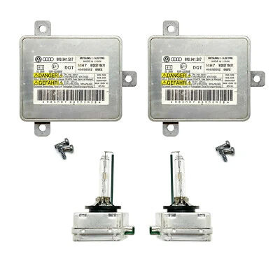 2x Genuine OEM Audi VW Xenon Ballast HID D3S Bulb Kit Control Unit 8K0.941.597 - Image 1 of 2