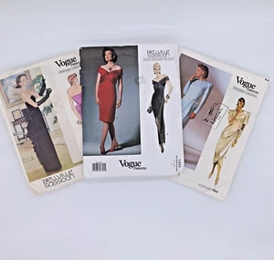 Bellville Sassoon Vogue Evening Gown Sewing Patterns Size 10 12 Bundle - Bild 1 von 16