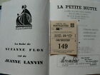Théâtre des Nouveautés La petite hutte Roussin Suzanne Flon ticket 28 avril 1948