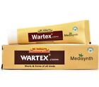 2x Medisynth Wartex Cream effective in warts and corns  (20g)