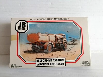 JB MODELS 1/76 BEDFORD MK TACTICAL AIRCRAFT REFUELLER NO.JB1008 KIT MONTAGGIO - Immagine 1 di 2