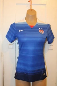 Camiseta de fútbol Nike USWNT Selección Nacional de Estados Unidos para mujer XS 2015 Copa Mundial 640872-480 - Imagen 1 de 9